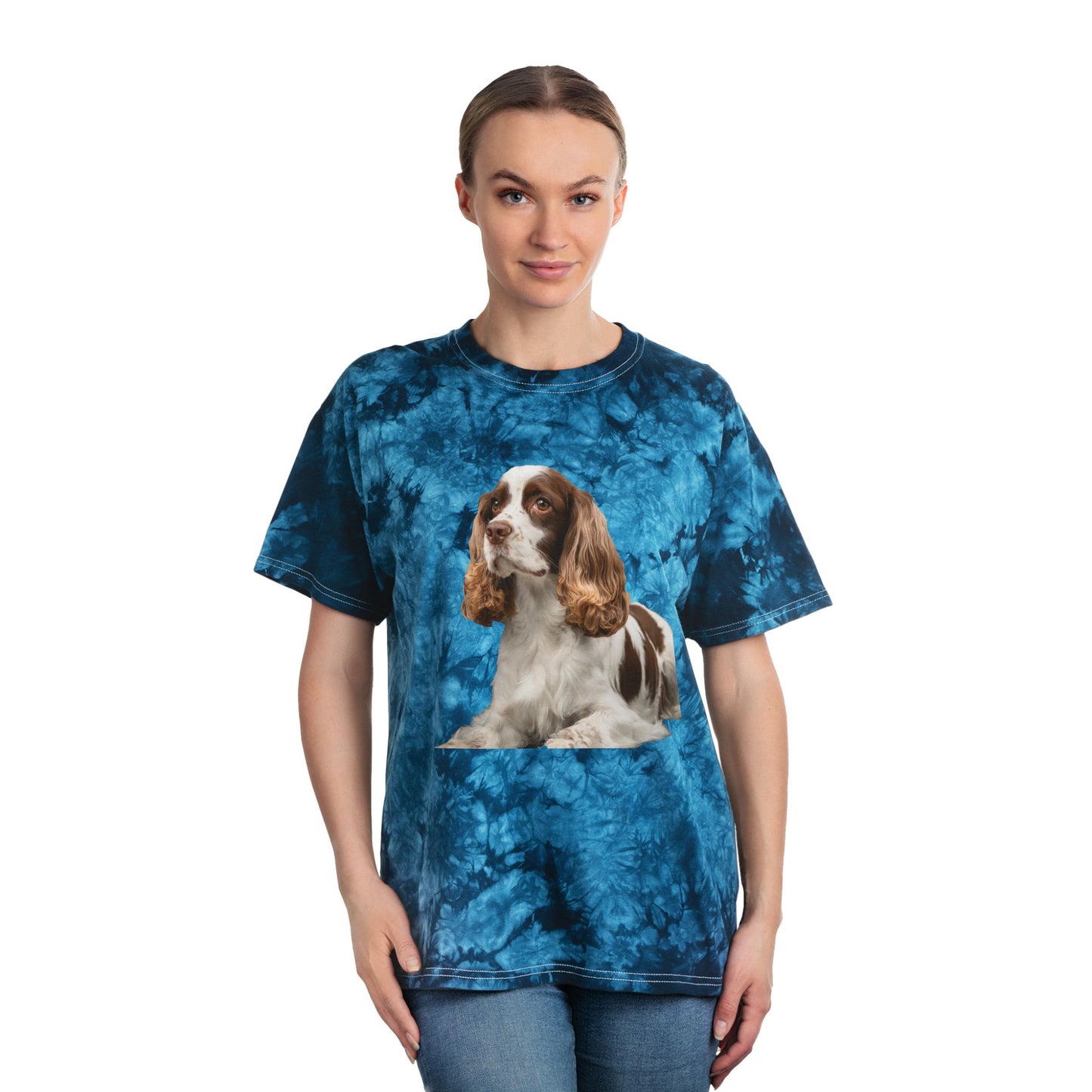 Classic Tie-Dye Tee by French Spaniel