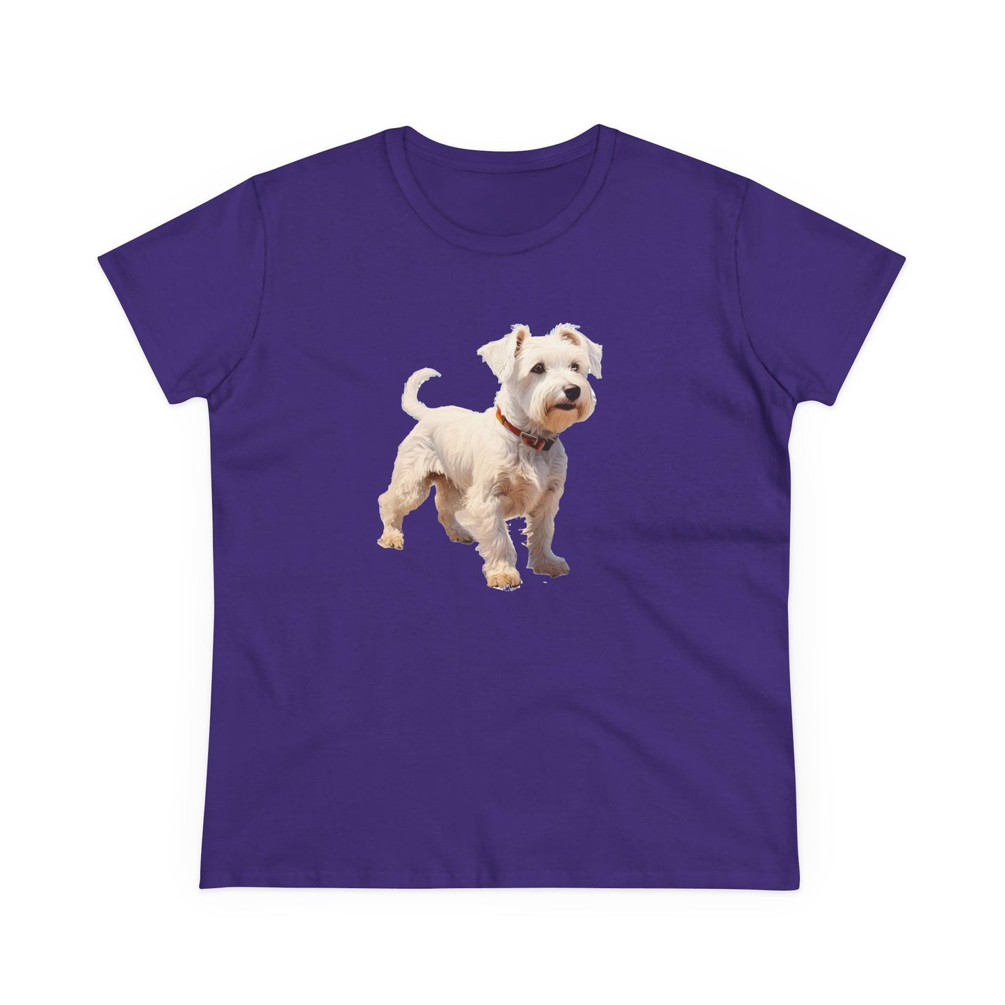 Sealyham Terrier Women's Midweight Cotton Tee