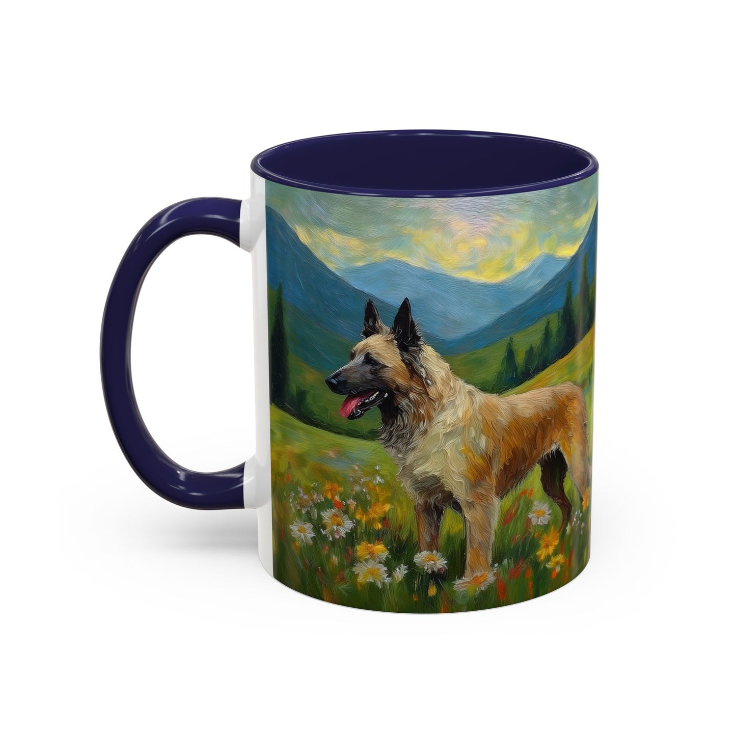 Belgian Laekenois Artistic Accent Mug