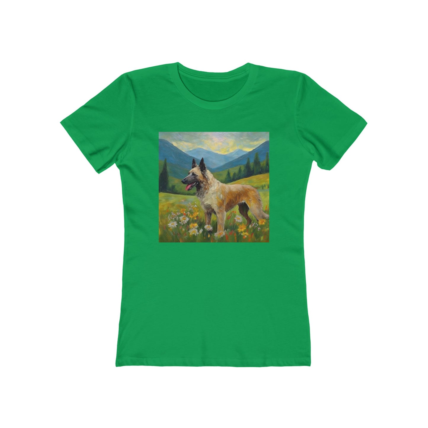 Belgian Laekenois Women's Slim Fit Ringspun Cotton Tee