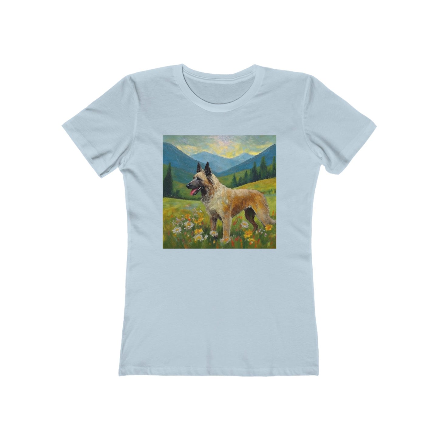Belgian Laekenois Women's Slim Fit Ringspun Cotton Tee