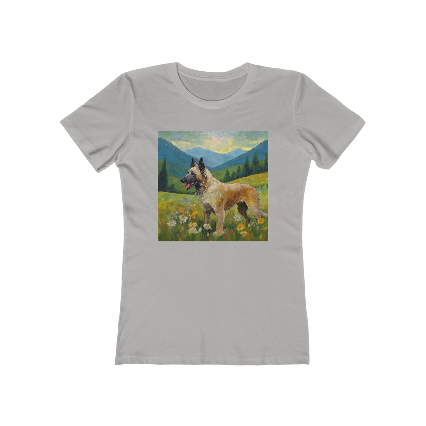 Belgian Laekenois Women's Slim Fit Ringspun Cotton Tee