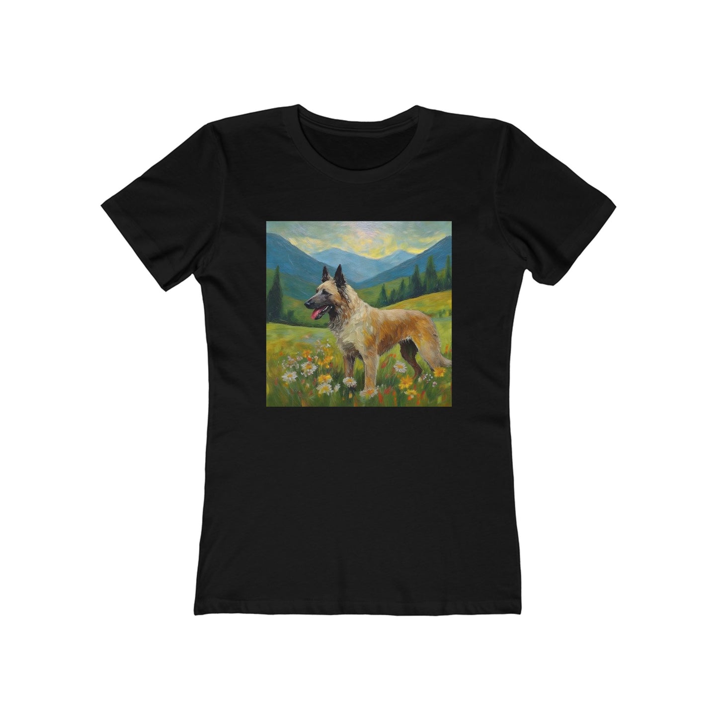Belgian Laekenois Women's Slim Fit Ringspun Cotton Tee