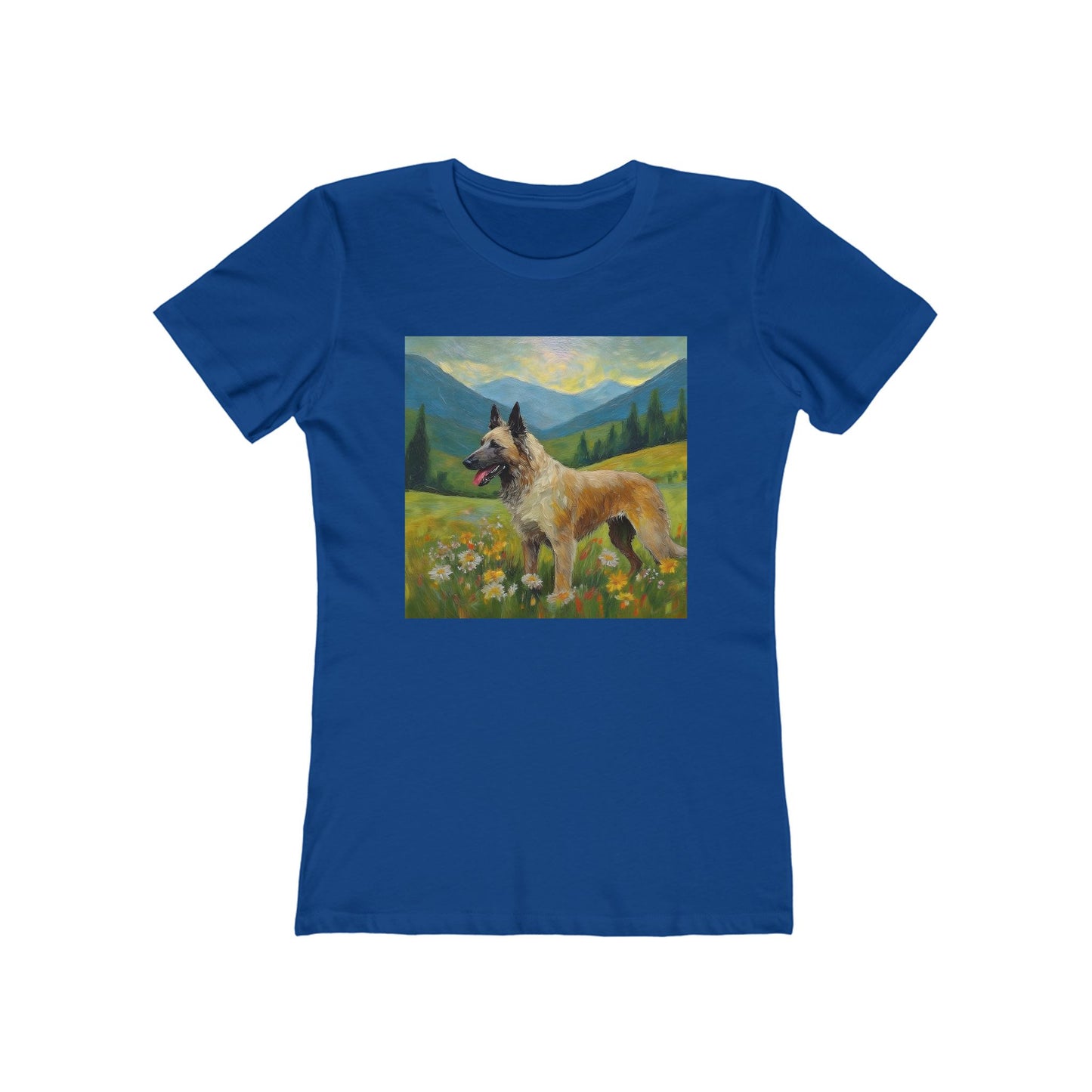 Belgian Laekenois Women's Slim Fit Ringspun Cotton Tee