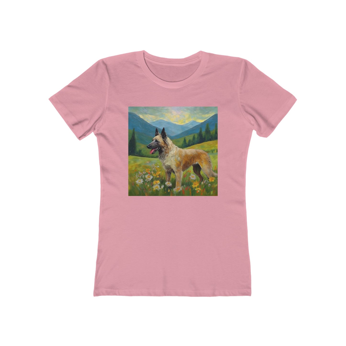 Belgian Laekenois Women's Slim Fit Ringspun Cotton Tee