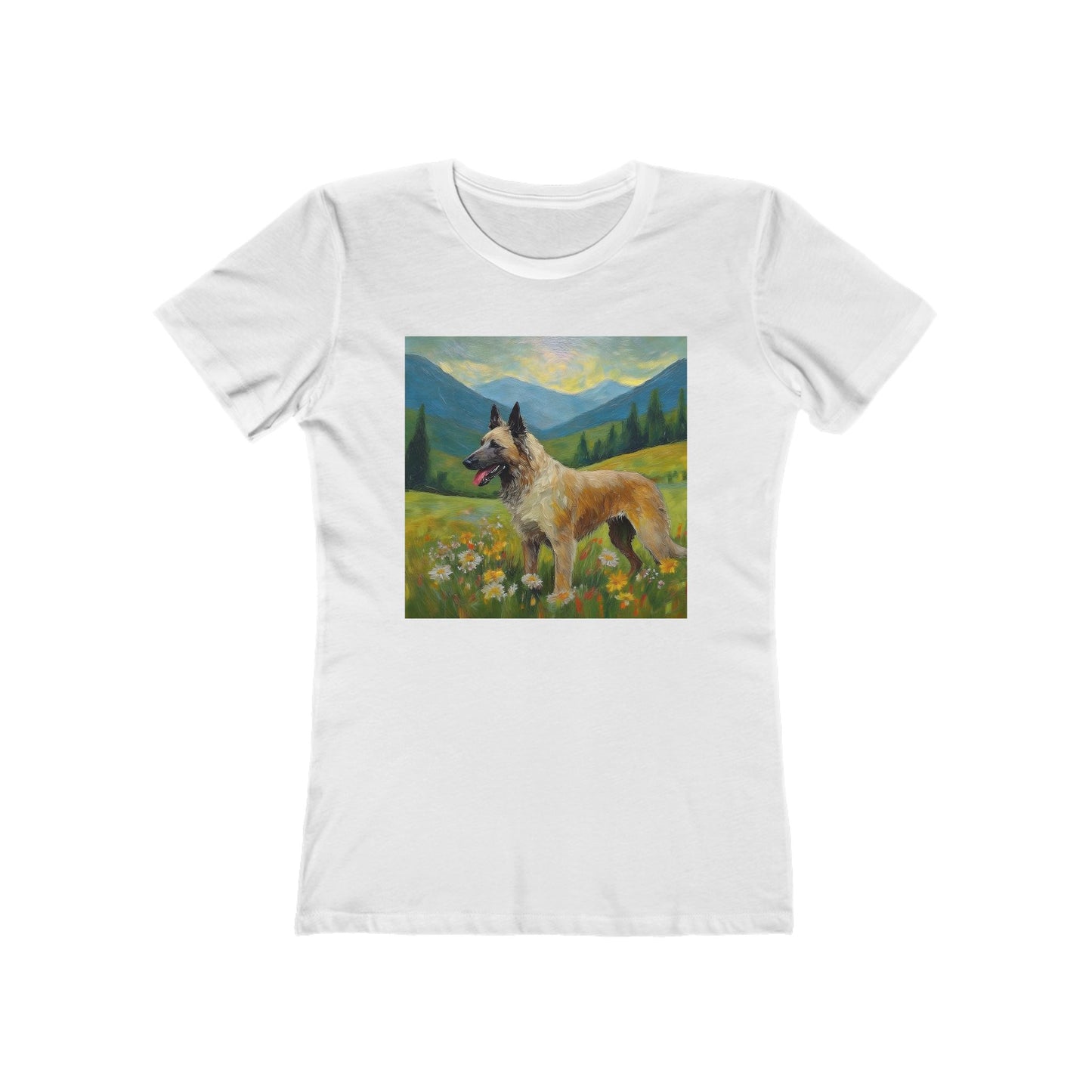 Belgian Laekenois Women's Slim Fit Ringspun Cotton Tee