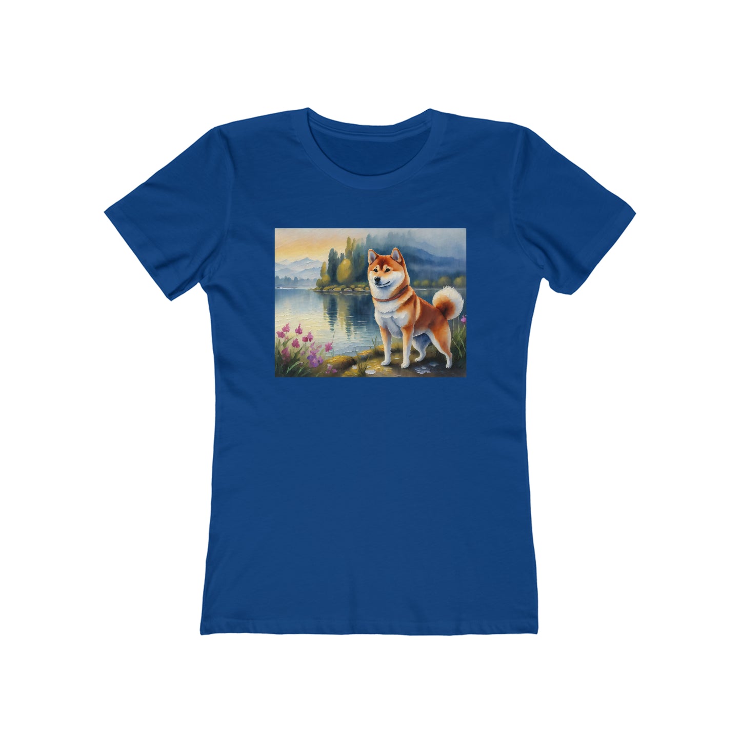 Shiba Inu - Women's Slim Fitted Ringspun Cotton Tee