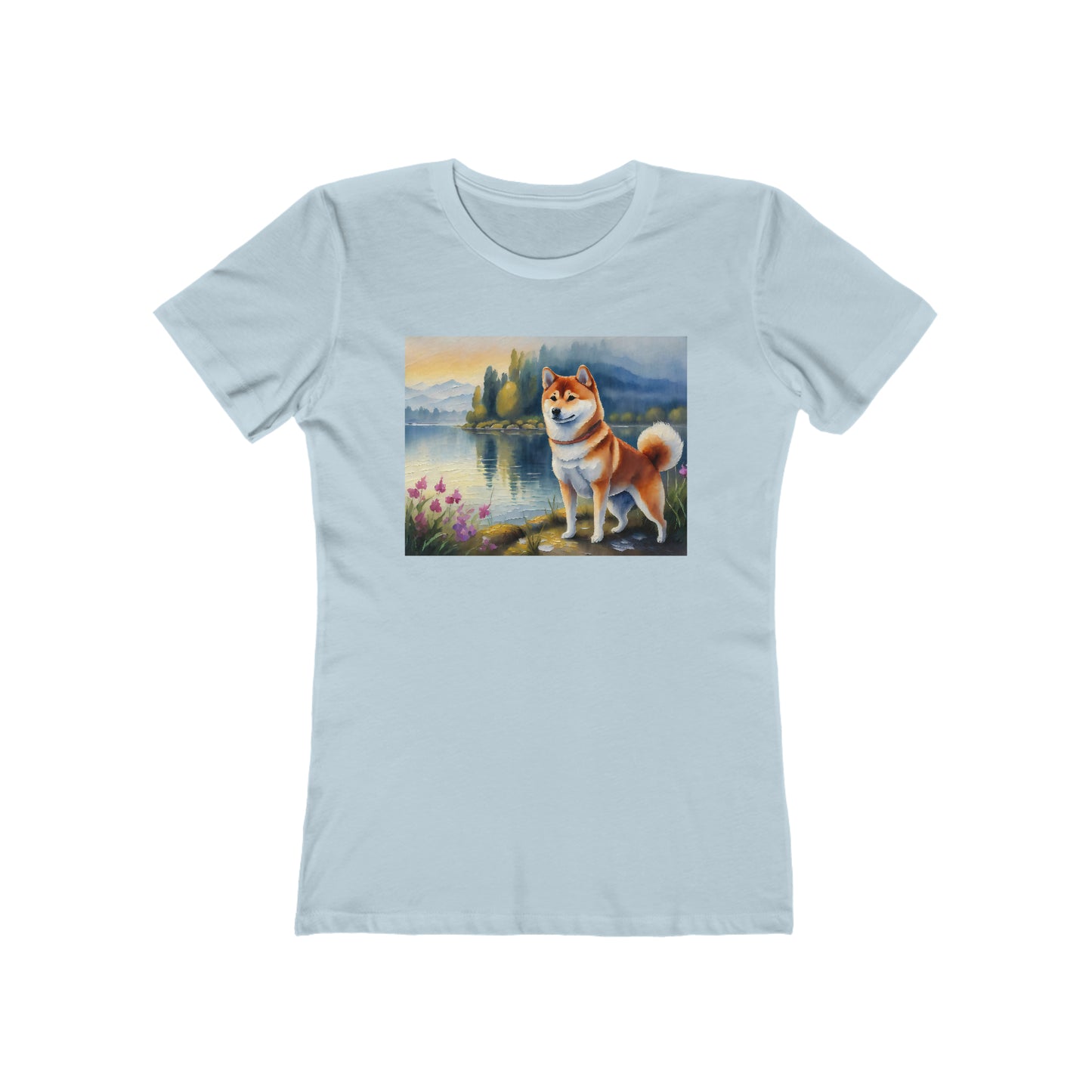 Shiba Inu - Women's Slim Fitted Ringspun Cotton Tee