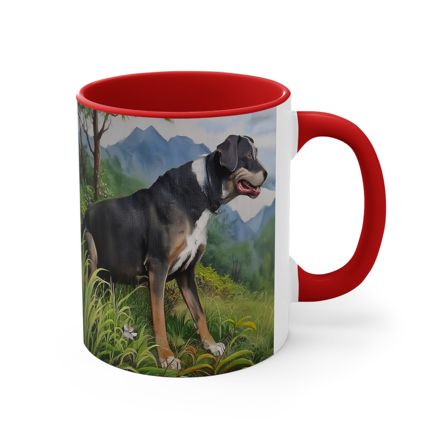 Mountain Cur 11oz Ceramic Accent Mug