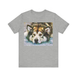 Alaskan Malamute 'Eyak; Unisex Jersey Short Sleeve Tee