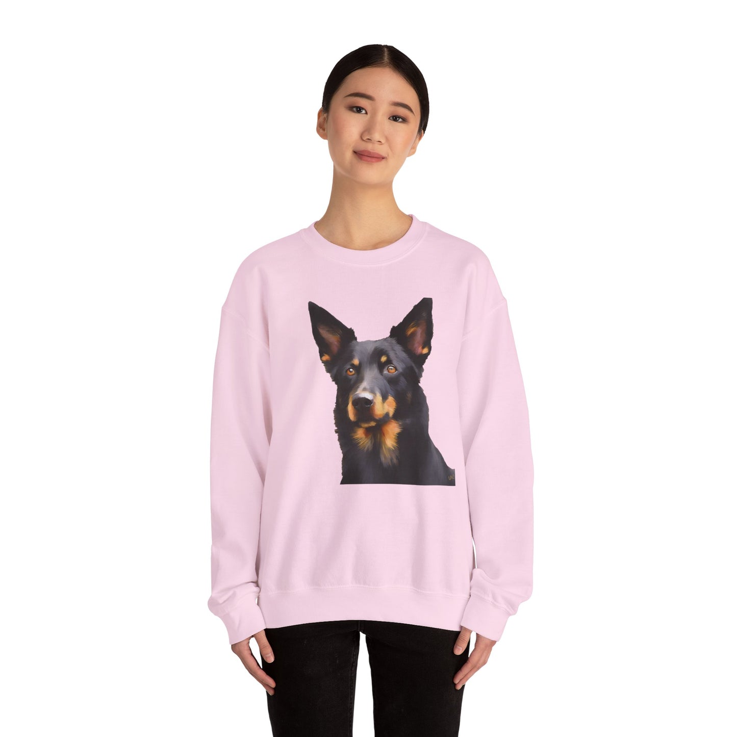 Australian Kelpie #2 Unisex 50/50 Crewneck Sweatshirt