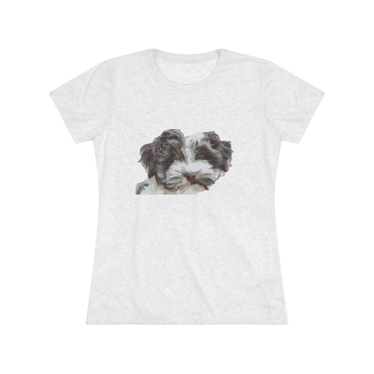 Havanese 'Fideo' Women's Slim Fit Triblend Tee