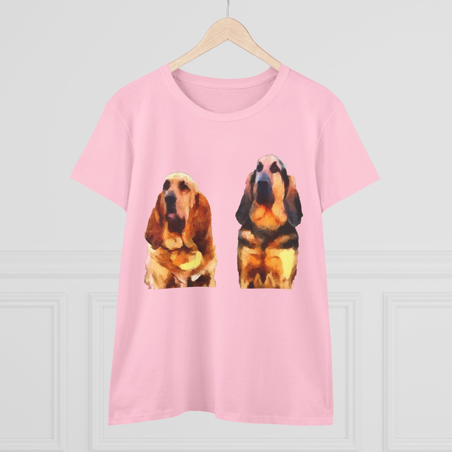 Bloodhounds 'Bear & Bubba' Women's Midweight Cotton Tee