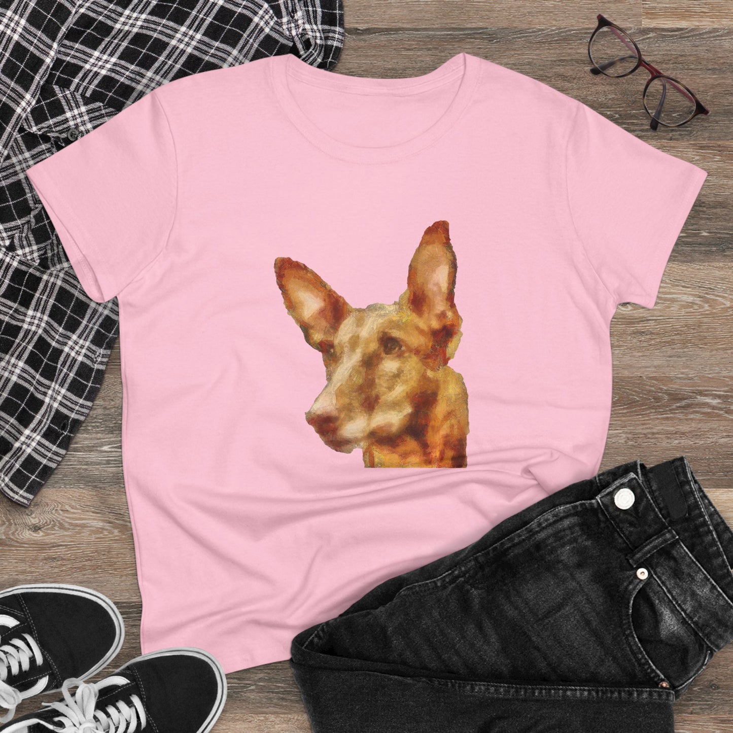 Pharaoh Hound Women's Midweight Cotton Tee