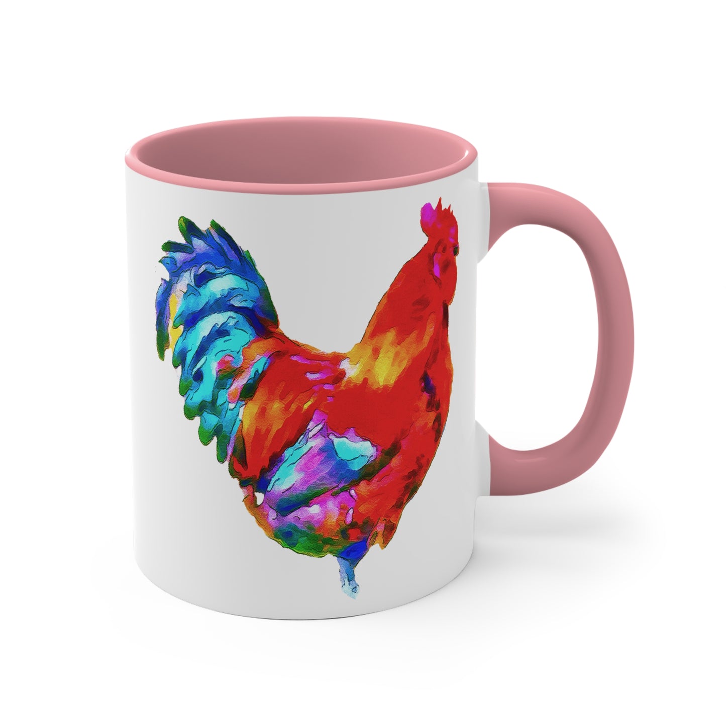 Rooster 'Craw' Accent Coffee Mug, 11oz