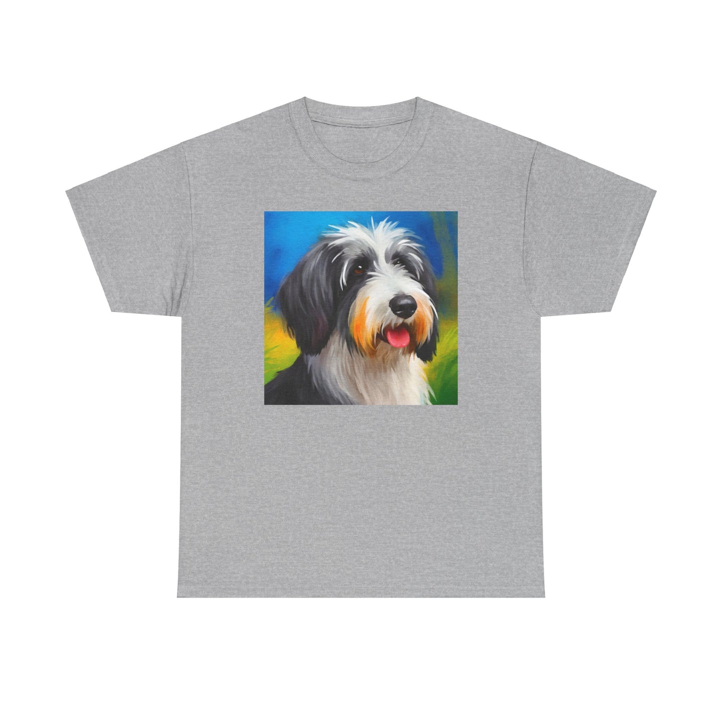 Polish Lowland Sheepdog Unisex Heavy Cotton Tee
