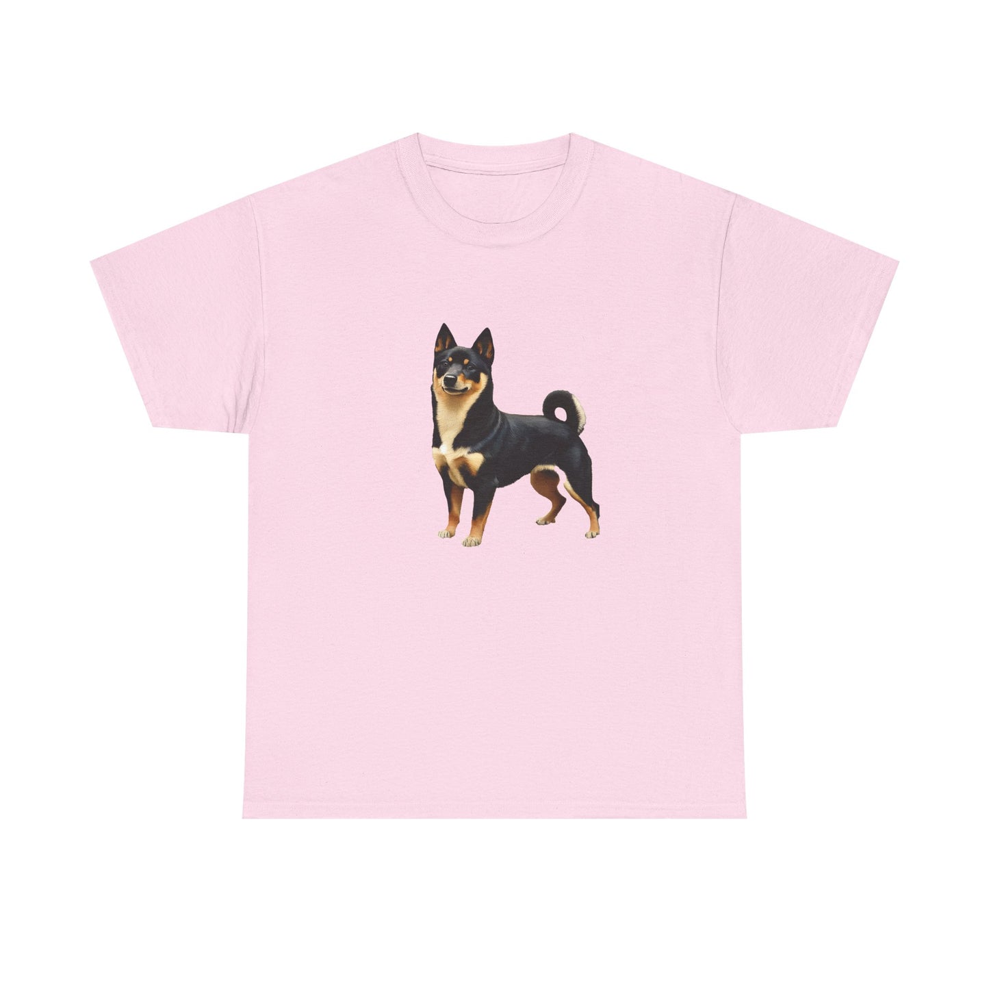 Black & Tan Shiba Inu - Unisex Heavy Cotton Tee