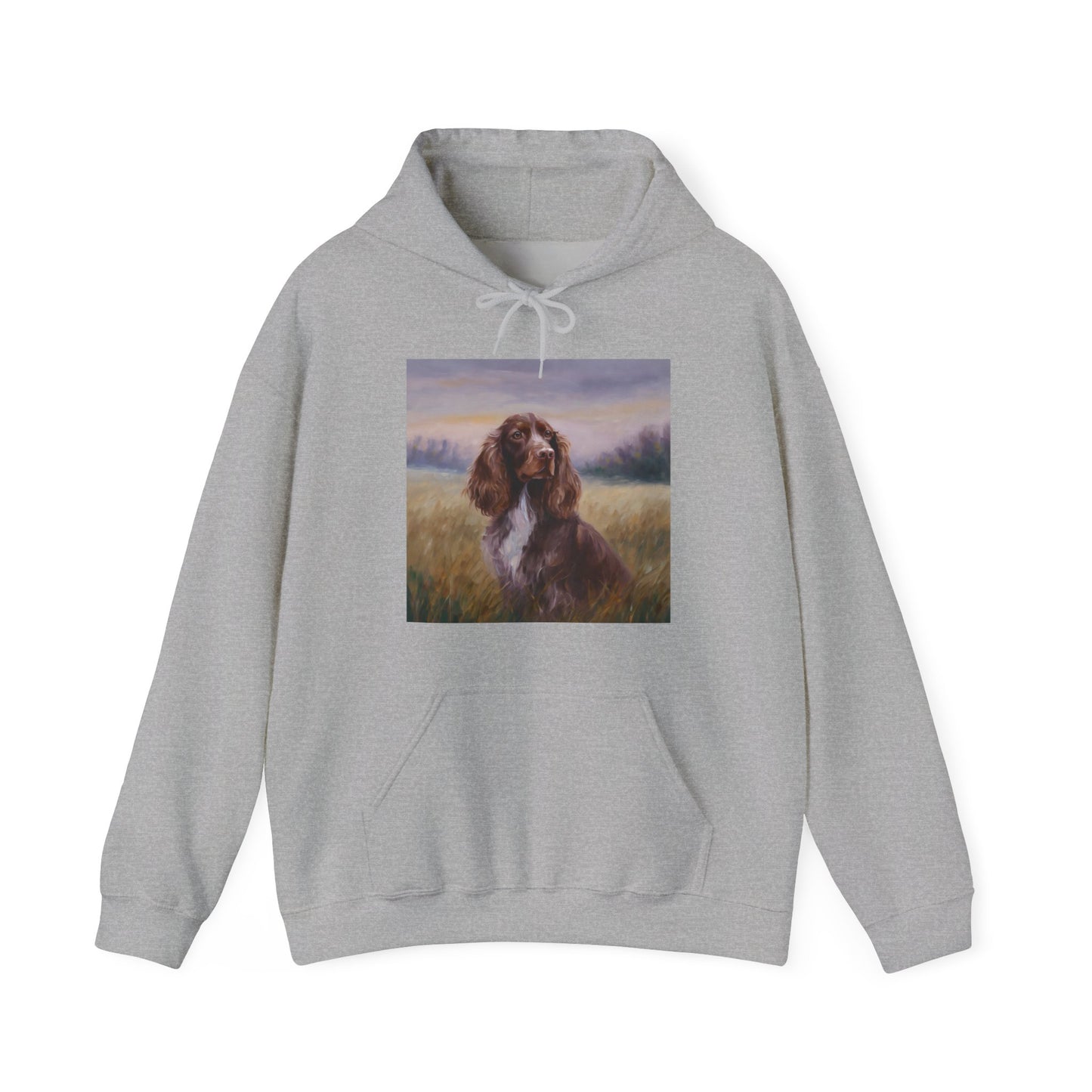 Field Spaniel Unisex 50/50 Hooded Sweatshirt