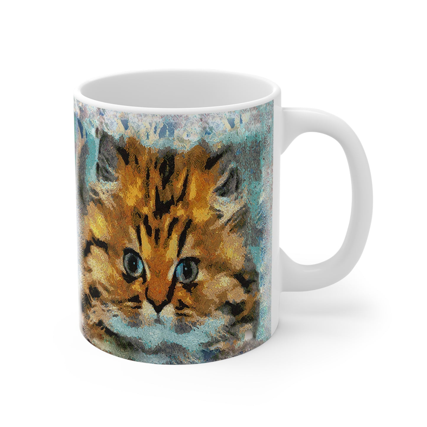 Fat Cat - Ceramic Mug 11oz