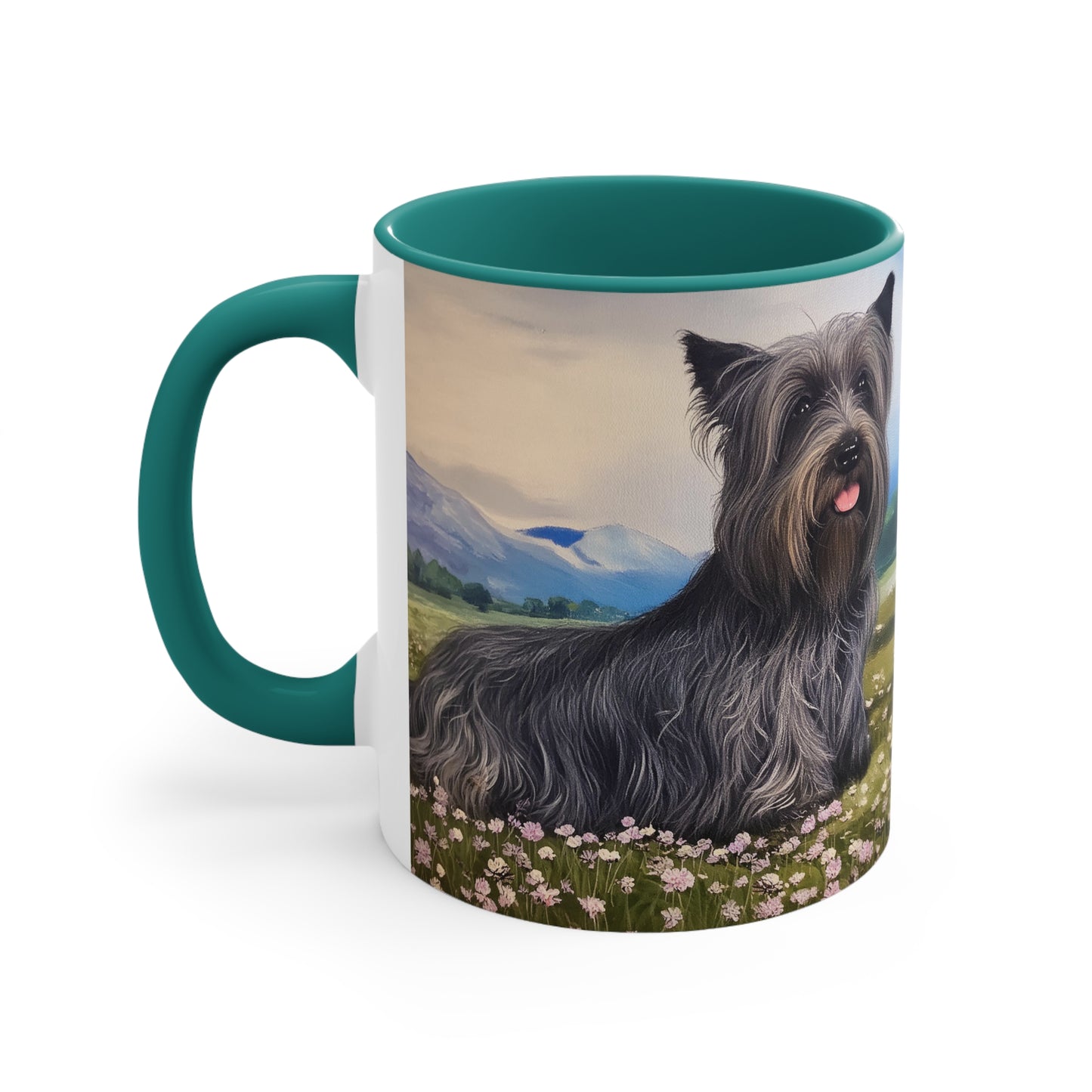 Skye Terrier 11oz Ceramic Accent Mug