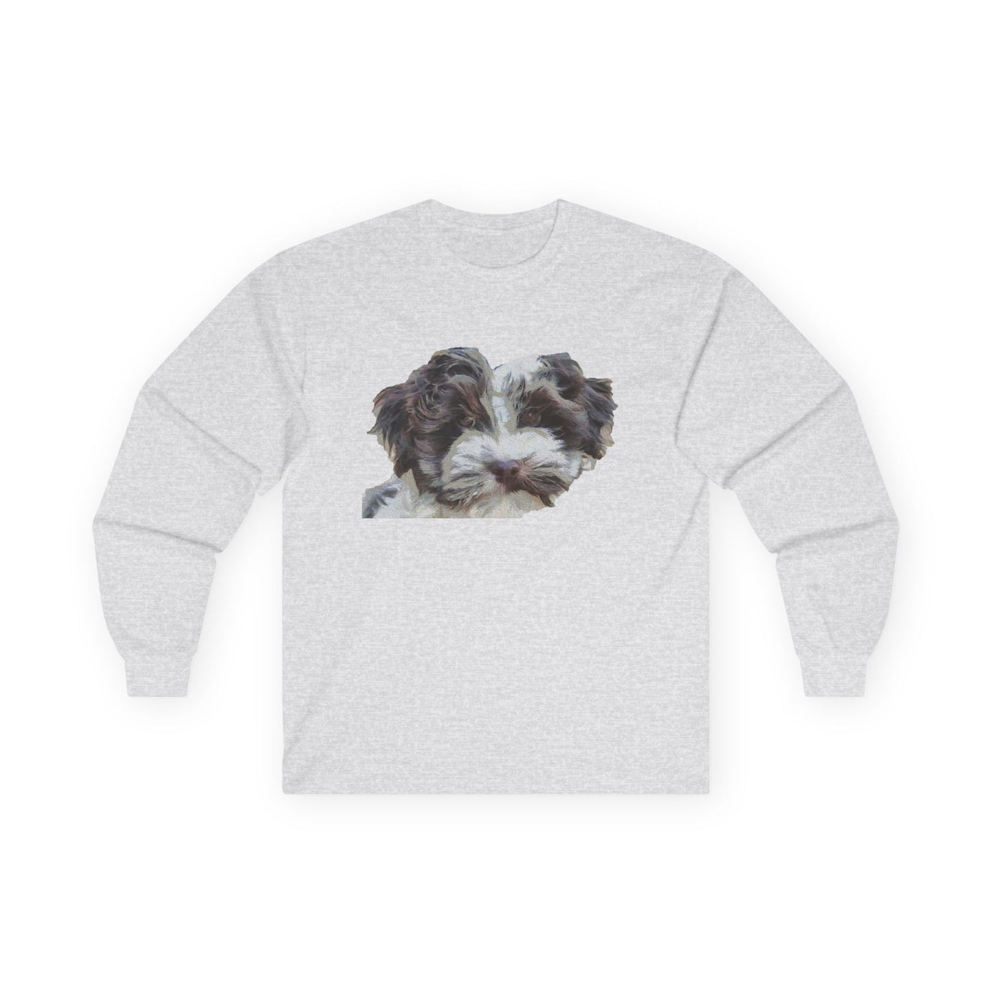 Havanese 'Fideo' Unisex Cotton Long Sleeve Tee