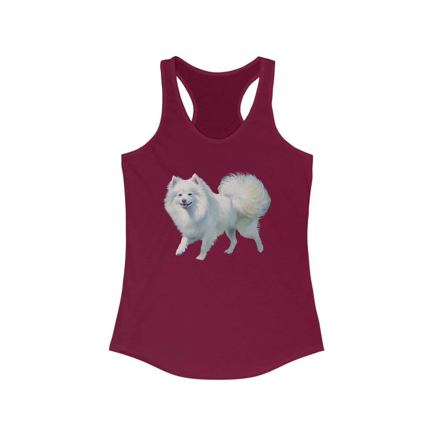 Japanese Spitz Women's Classic Racerback Tank