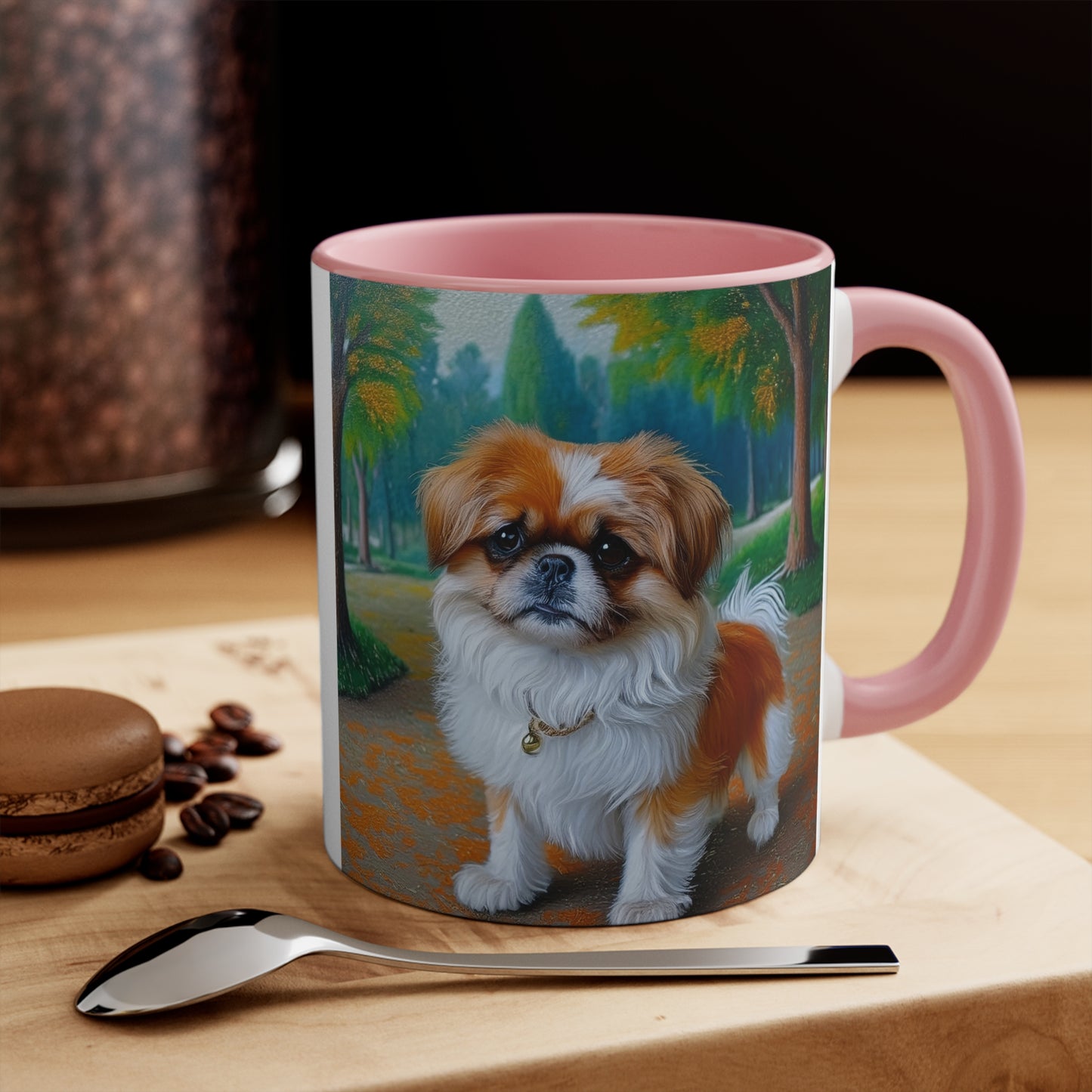 Pekingese Puppy 11oz Ceramic Accent Mug
