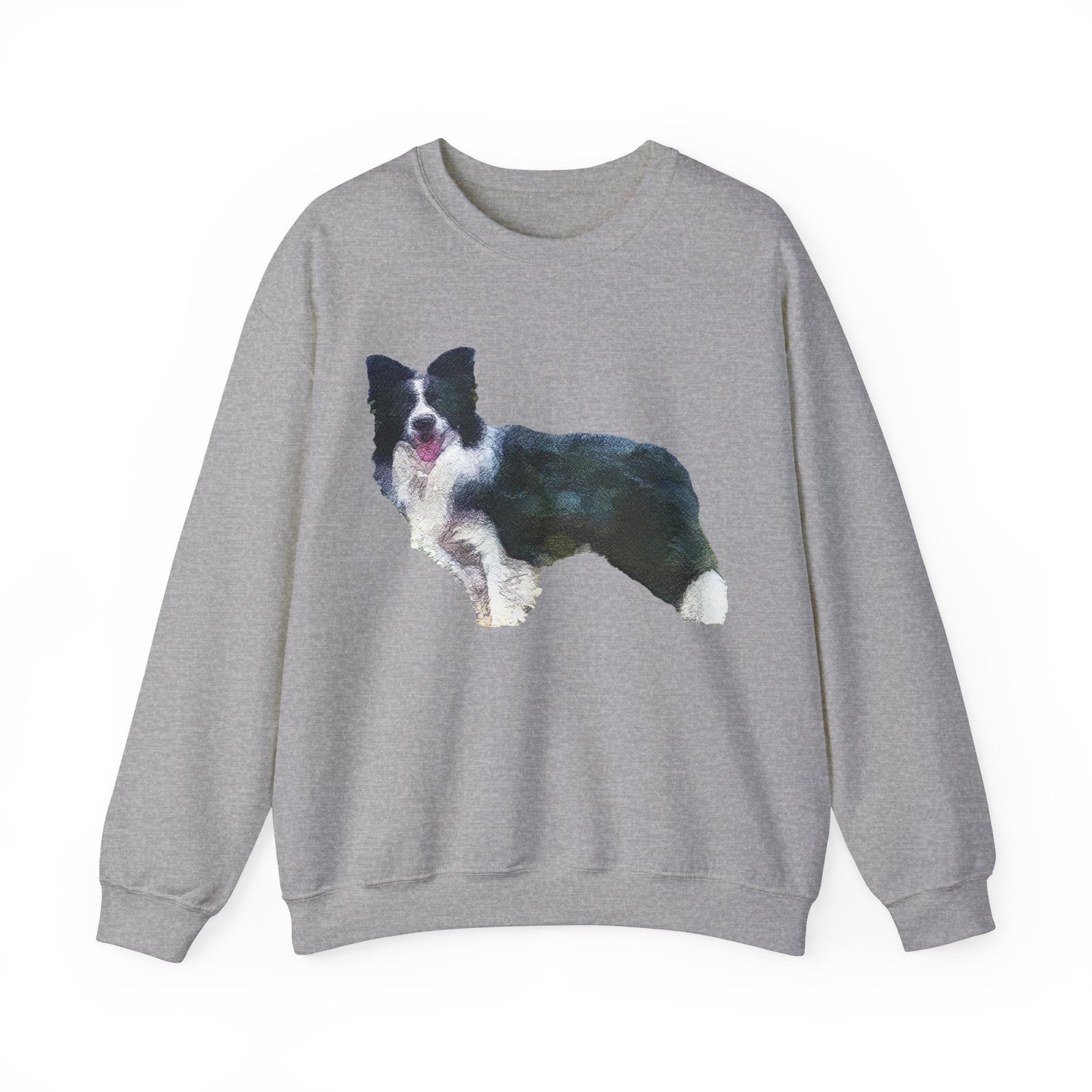 Border Collie 'Andrew' Art Crewneck Sweatshirt