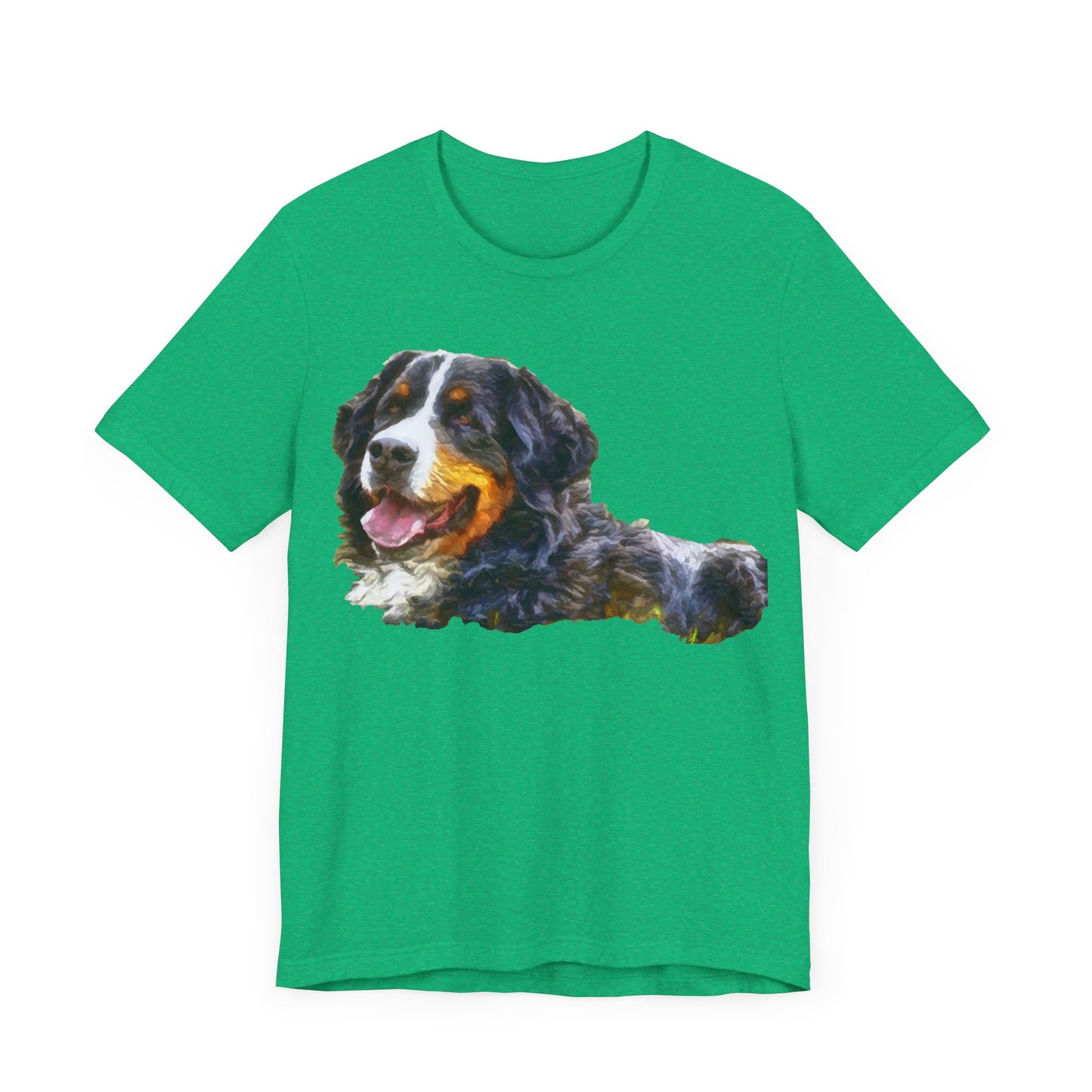 Bernese Mountain Dog Unisex Jersey Short Sleeve Tee