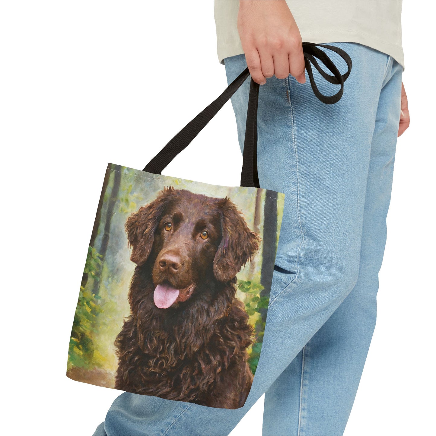 Curly-Coated Retriever Tote Bag: Carry Your Canine Love