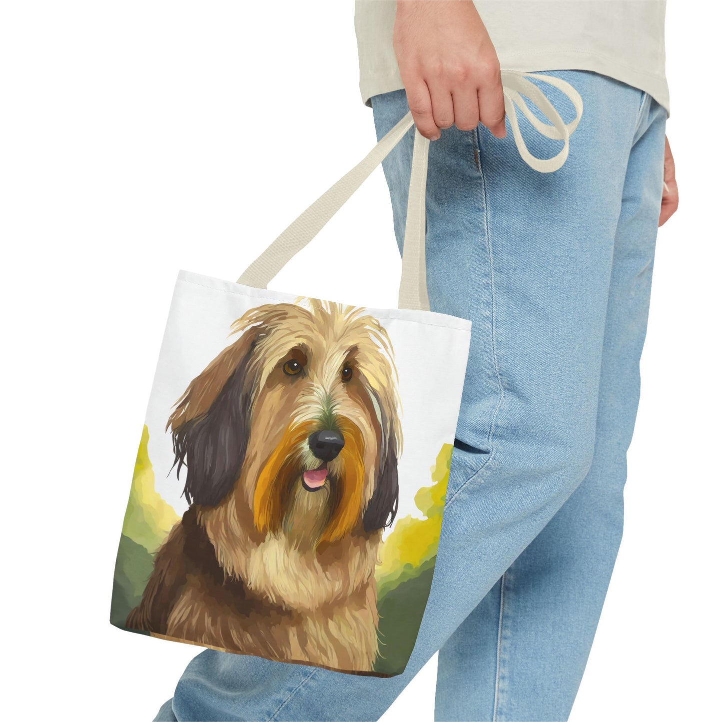 Bergamasco Sheepdog Tote Bag (AOP)