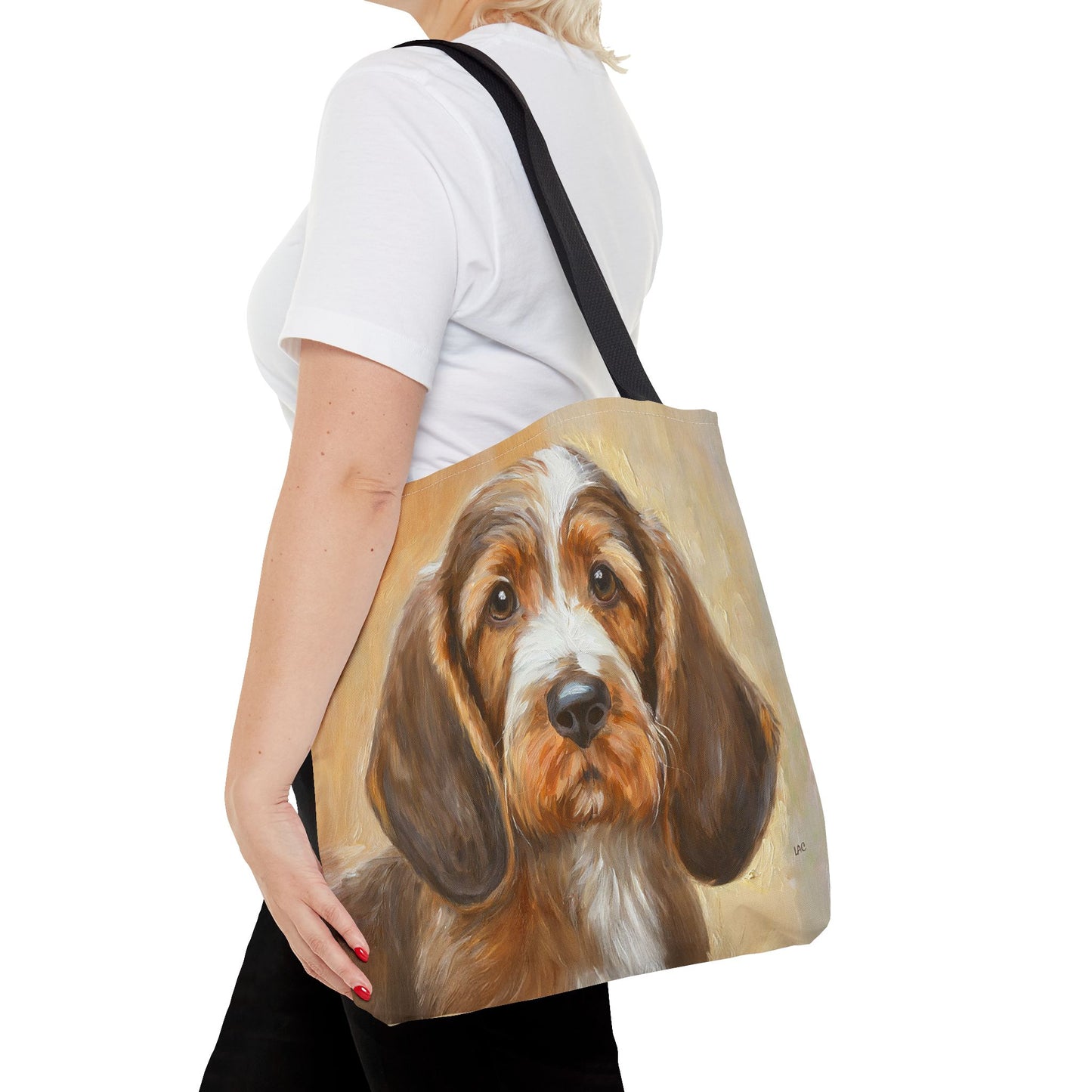 Basset Fauve de Bretagne Polyester Tote Bag