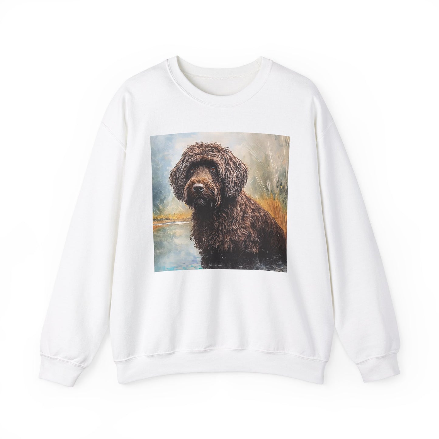 Barbet Unisex 50/50 Crewneck Sweatshirt