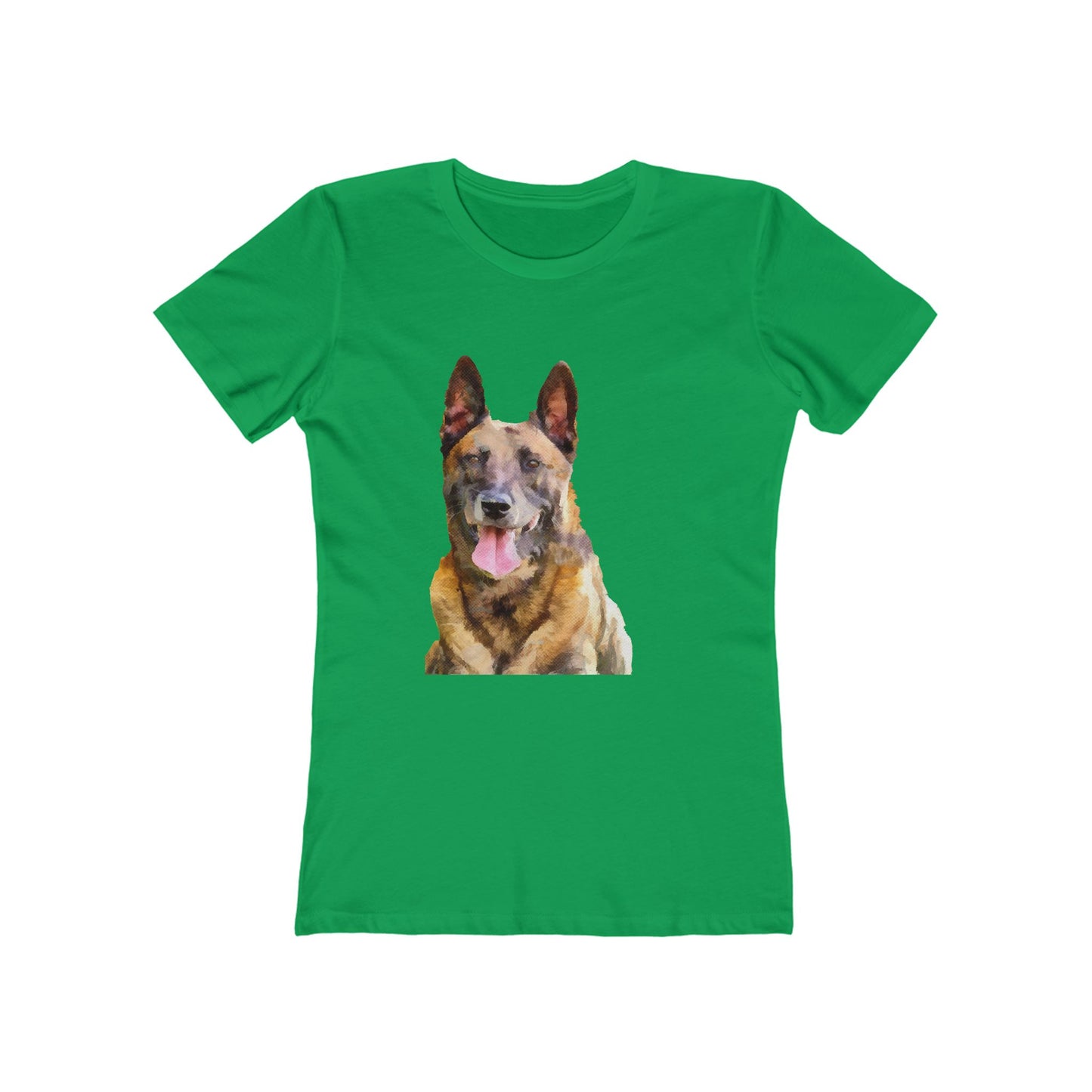 Belgian Malinois Women's Slim Fit Ringspun Cotton T-Shirt