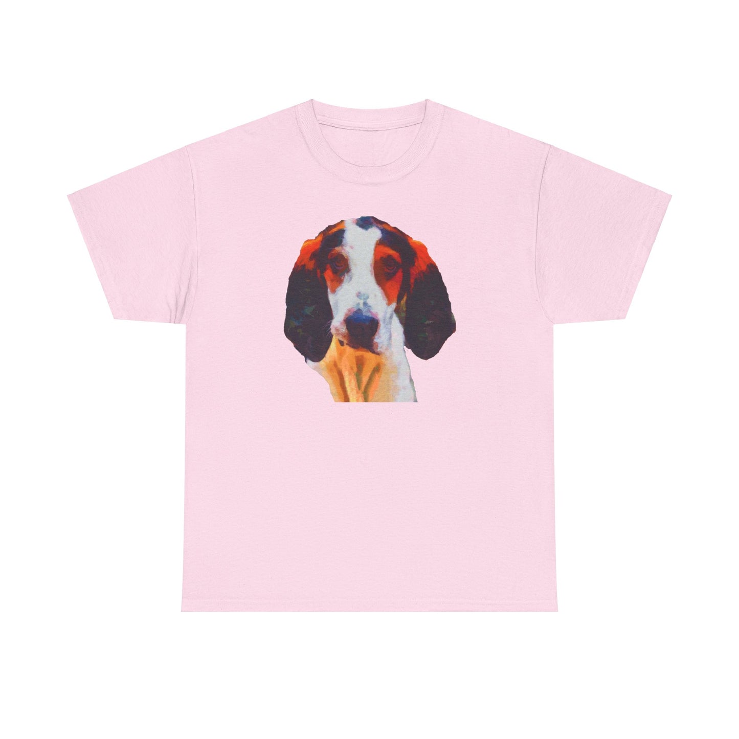 Sophisticated Treeing Walker Coonhound Unisex Heavy Cotton Tee
