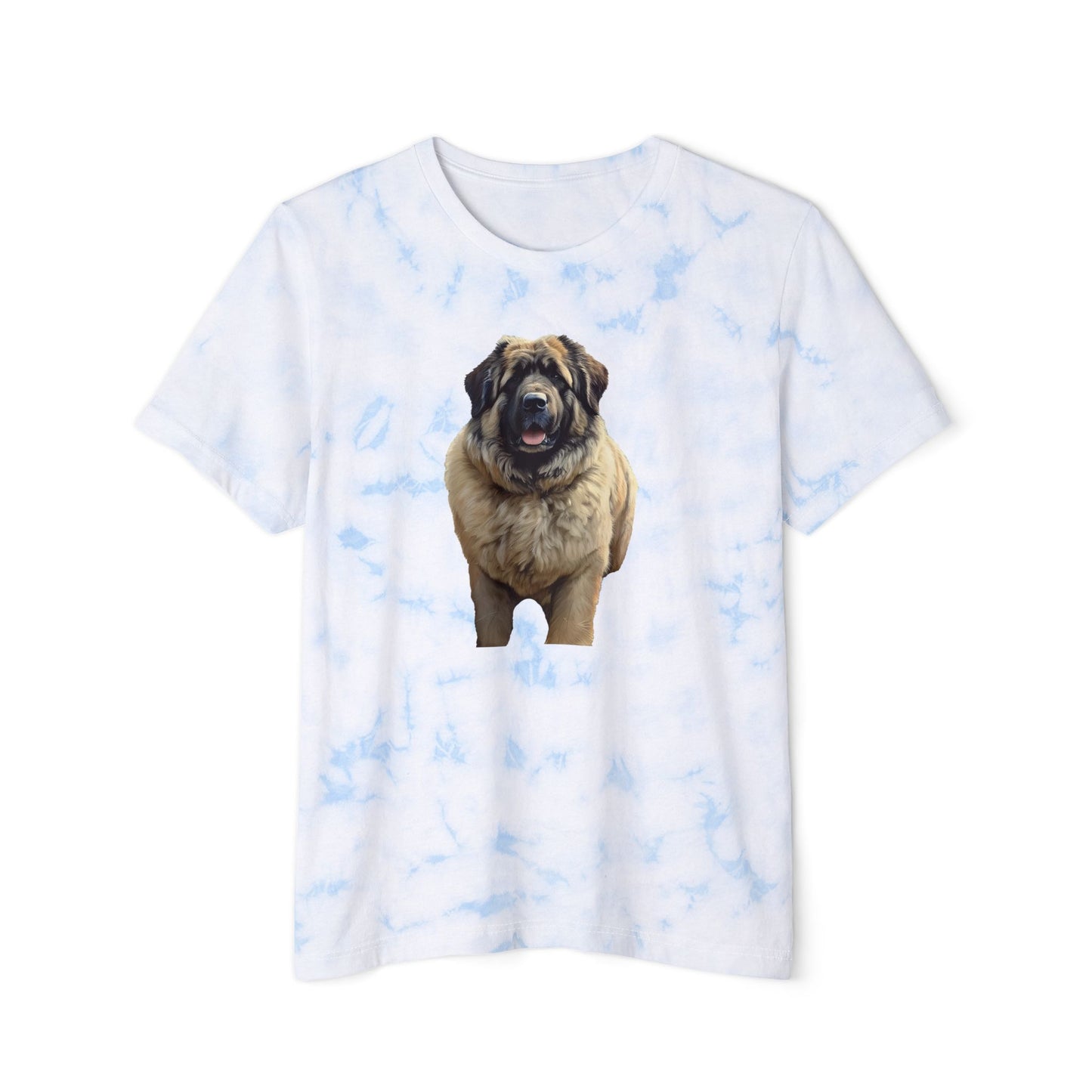 Caucasian Shepherd Dog Unisex Fashion Tie-Dyed T-Shirt