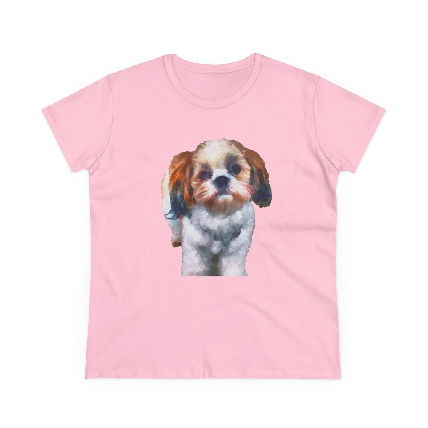 Shih-Tzu Women's Midweight Cotton Tee