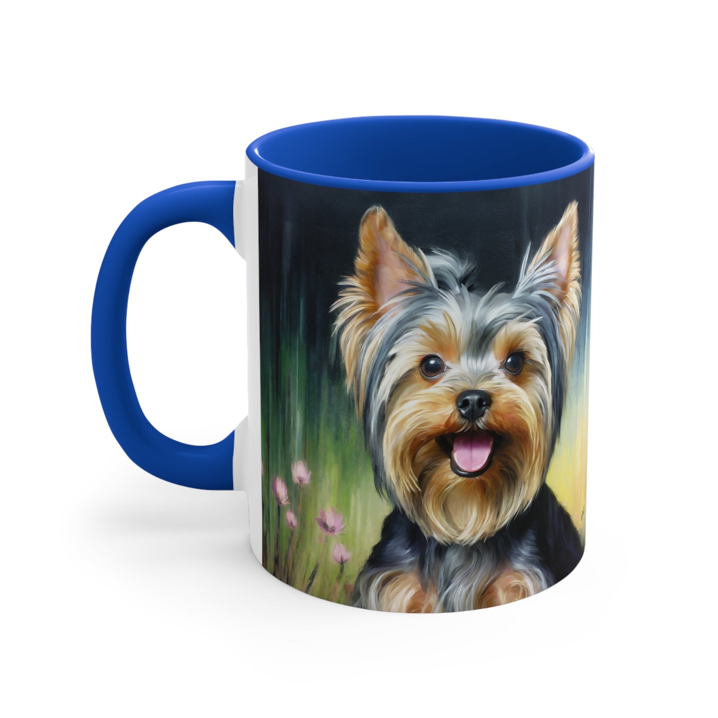 Yorkie #3 11oz Ceramic Accent Mug