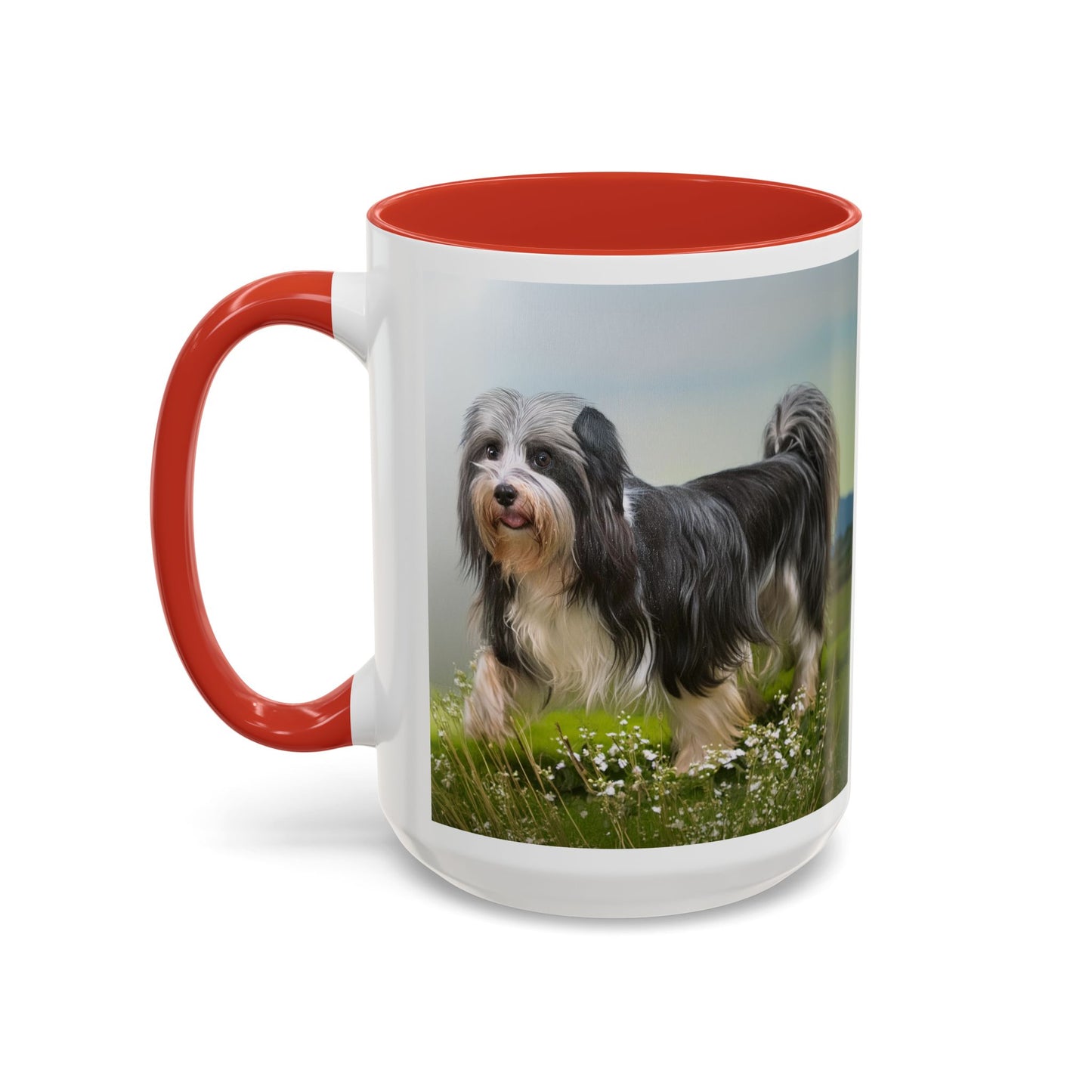 Lowchen - Ceramic Accent Coffee Mug - 2 Sizes