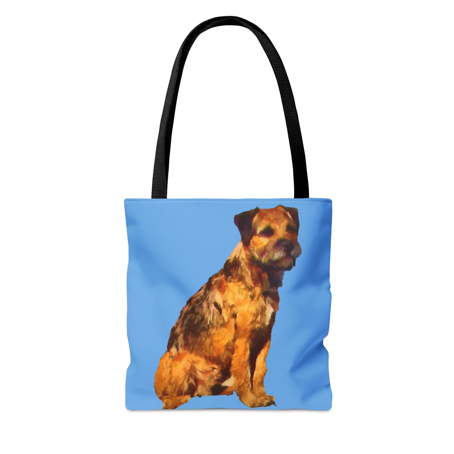Charming 'Andrew' Border Terrier Tote Bag