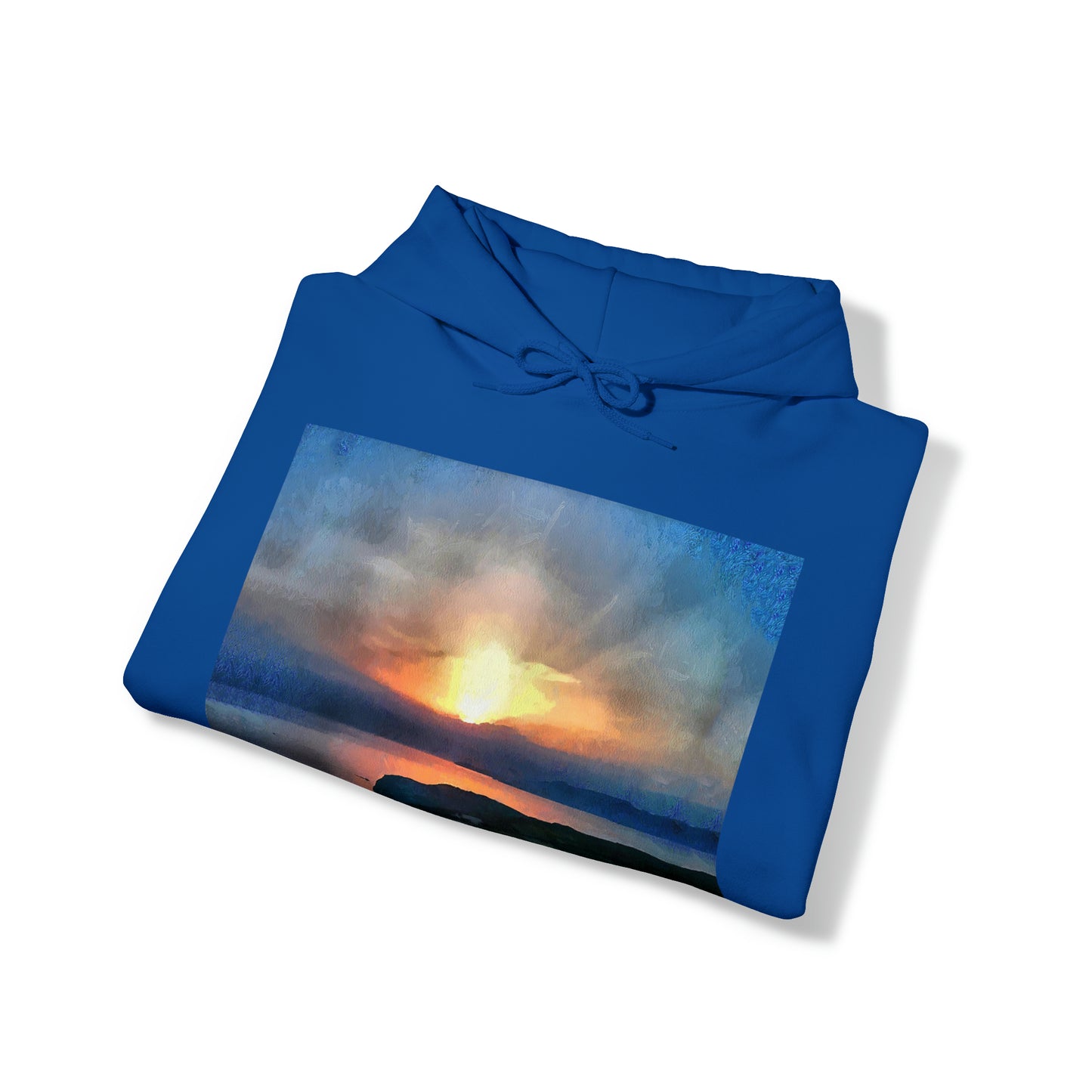 Sifnos Sunset (Greece) Unisex 50-50 Hoodie