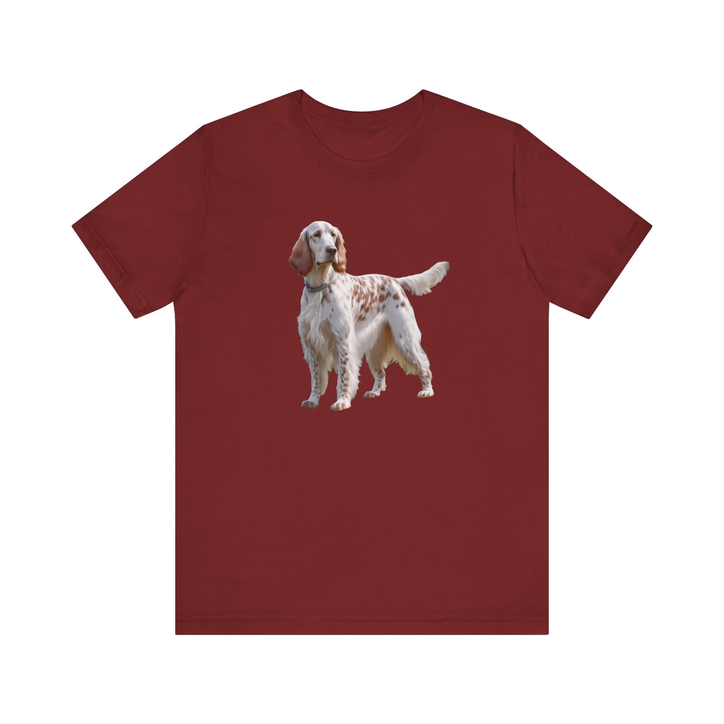 English Setter Unisex Jersey Short Sleeve Tee