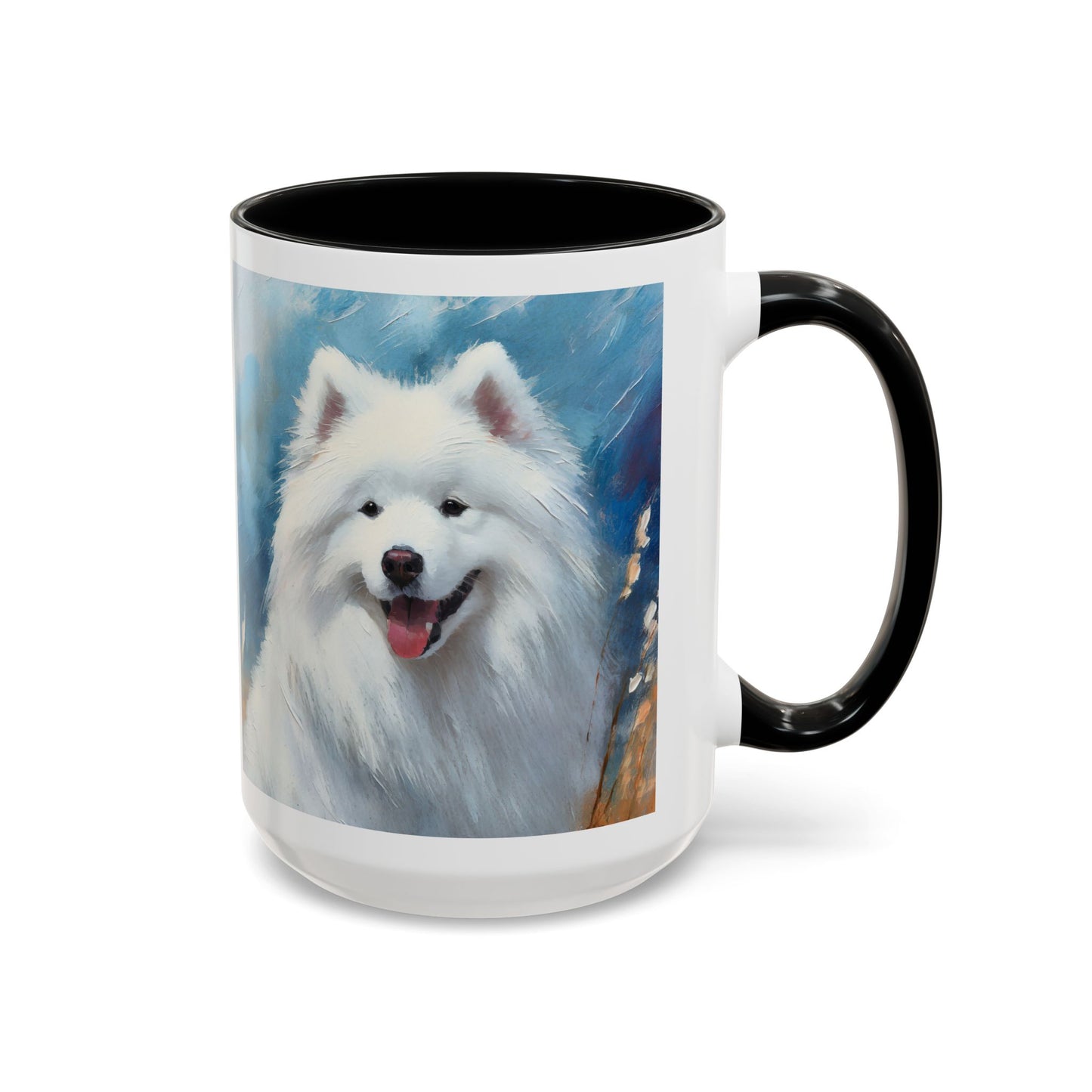 Samoyed Ceramic Accent Mug - 2 Sizes
