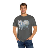 Japanese Spitz - Unisex Relaxed Garment-Dyed T-shirt