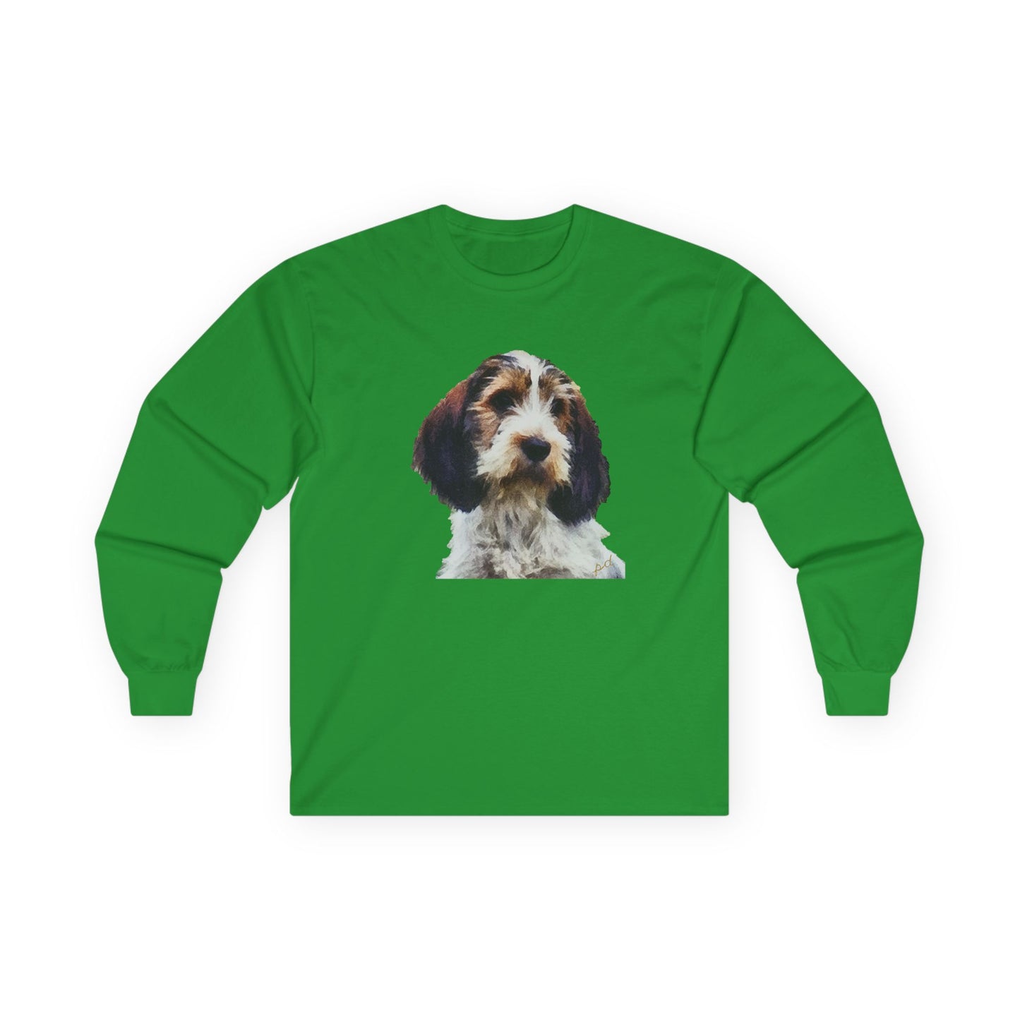 Petit Basset Griffon Venden Unisex Cotton Long Sleeve Tee