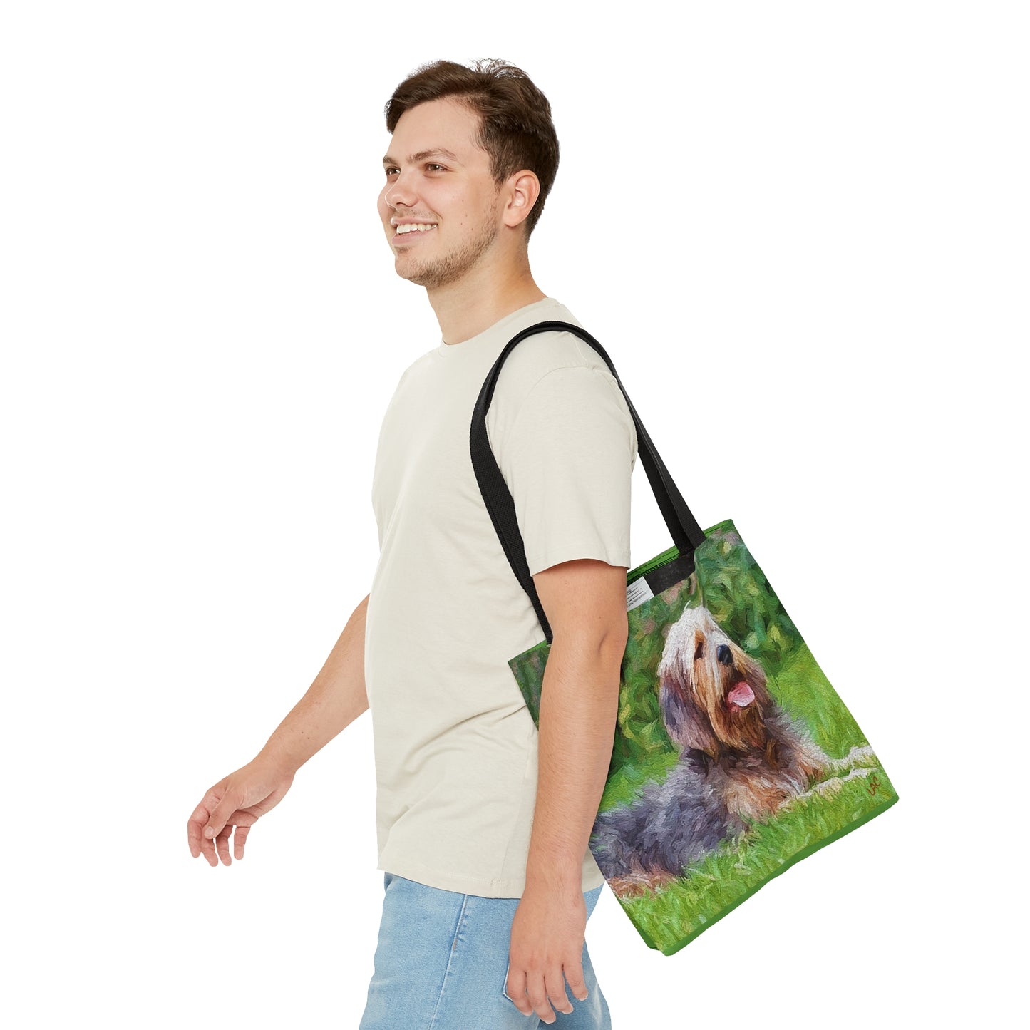 Otterhound Polyester Tote Bag
