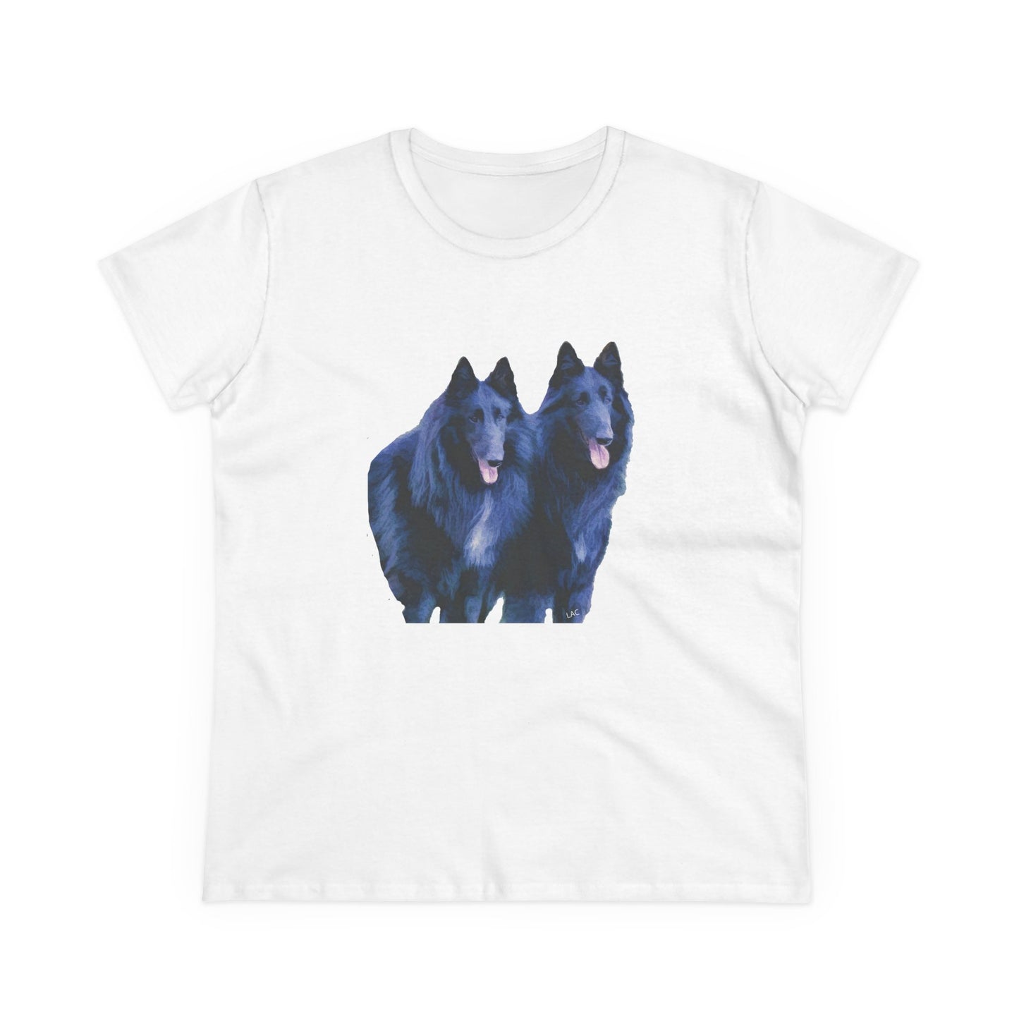 Belgian Shepherds Women's Midweight Cotton Tee - Style Meets Comfort