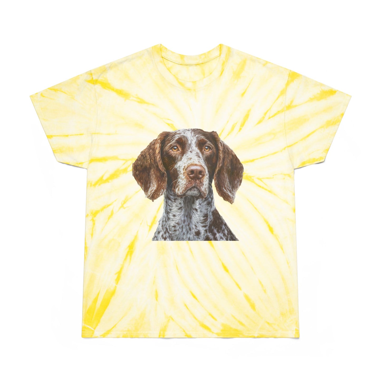 German Wirehaired Pointer Classic Tie-Dye Tee, Cyclone