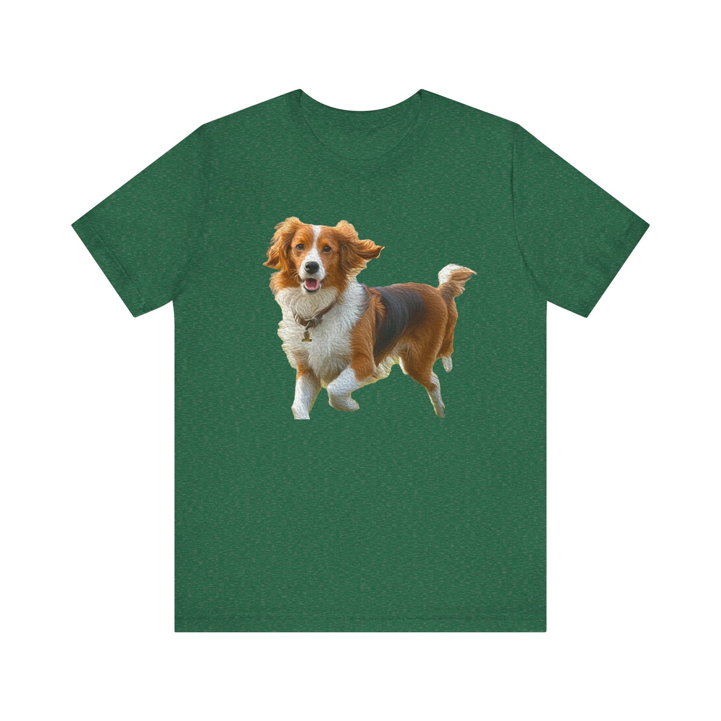 Nederlandse Kooikerhondje Unisex Jersey Short Sleeve Tee