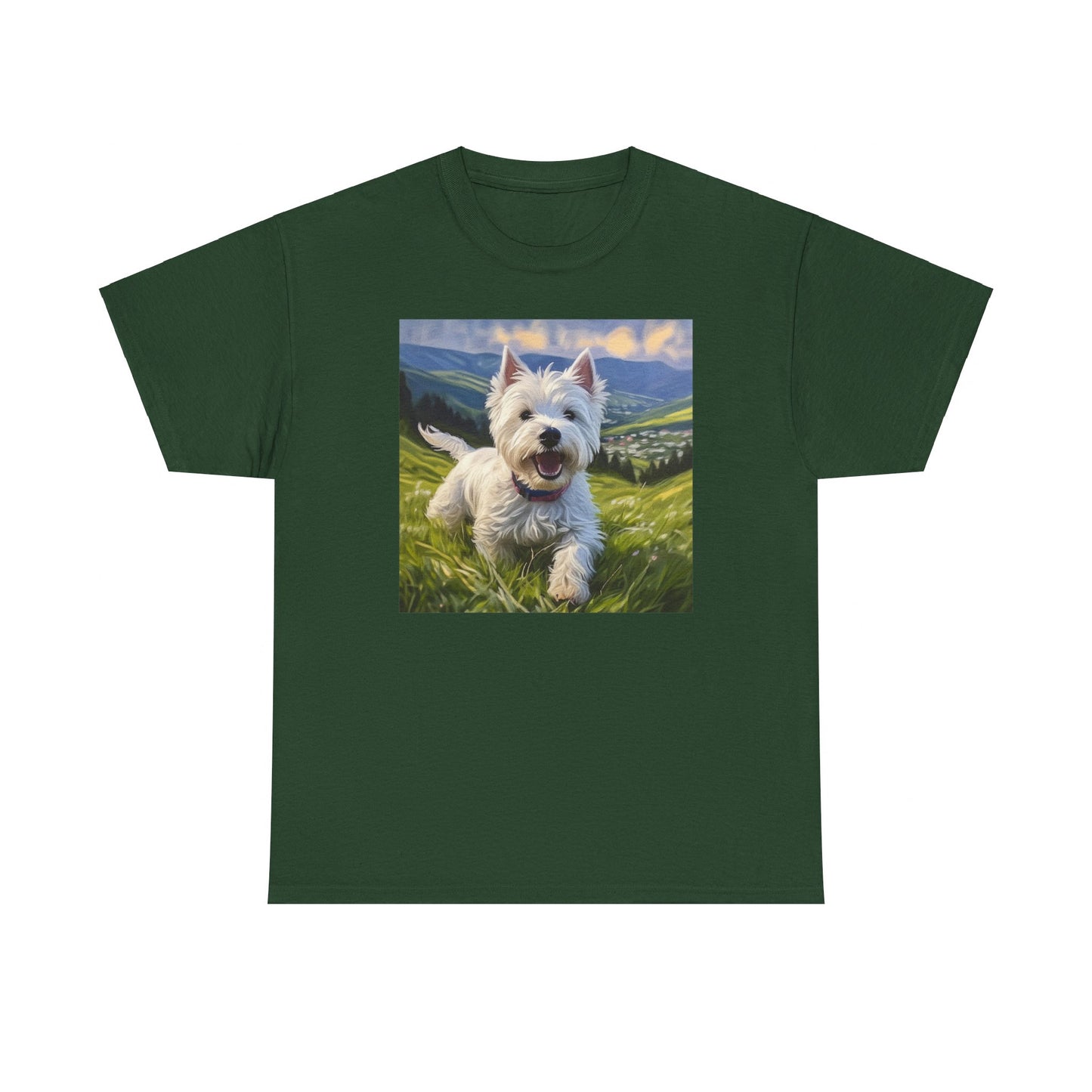 "Westie Dreamy Tribute Unisex Heavy Cotton Tee"